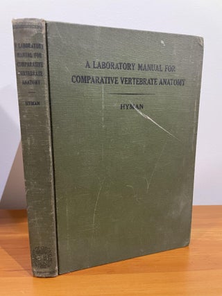 Item #1006 A Laboratory Manual for Comparative Vertebrate Anatomy. Libbie Henrietta Hyman