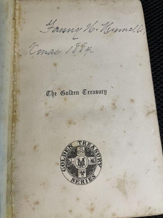 The Golden Treasury. Francis Turner Palgrave.