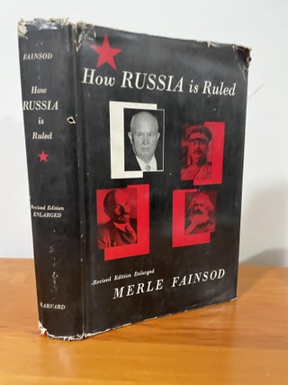 Item #1403 How RUSSIA is Ruled. Merle Fainsod