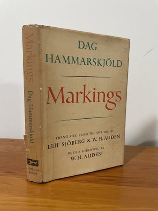 Item #1421 Markings. Dag Hammarskjold, Leif/Auden Sjober, W. H., transl