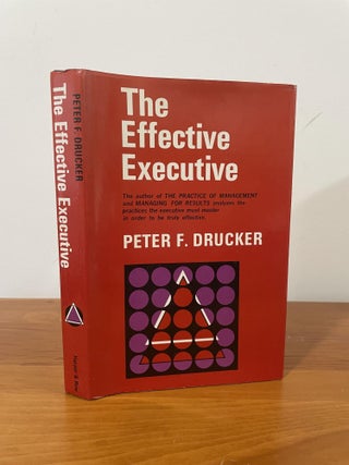 Item #1712 The Effective Executive. Peter F. Drucker