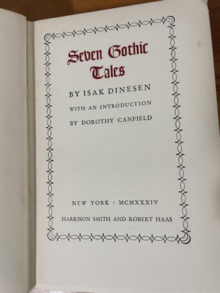 Seven Gothic Tales