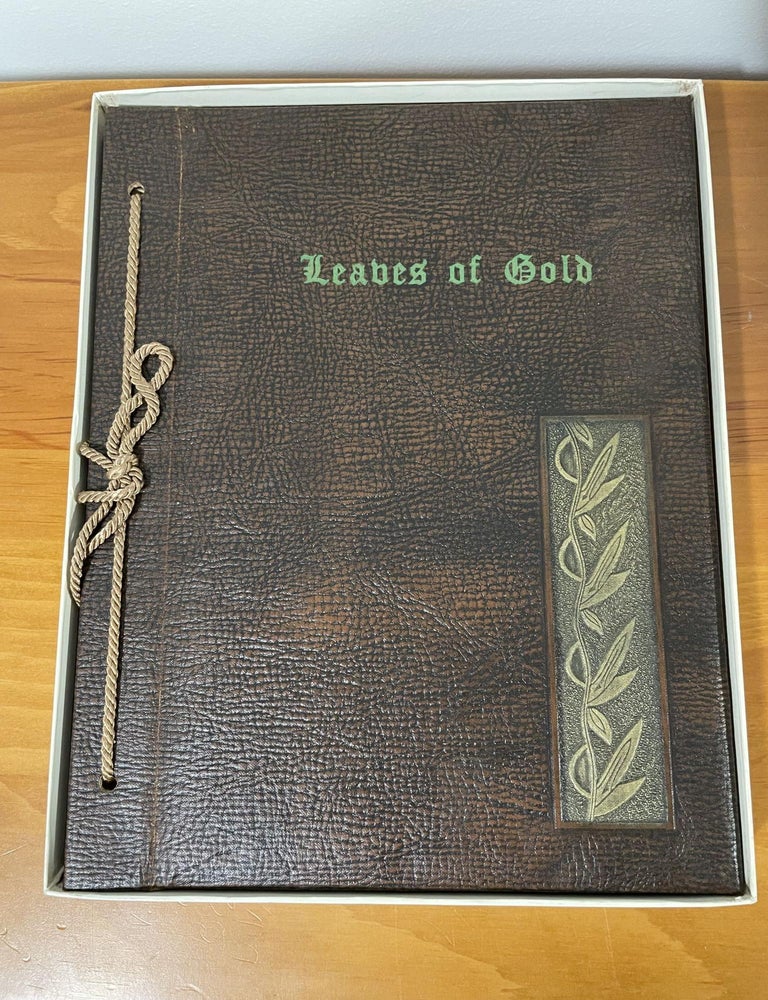 Item #1796 Leaves of Gold. Clyde Francis Lytle.