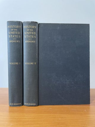 History of the United States (2 vol. E. Benjamin Andrews.