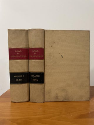 Item #3856 Laws of Pennsylvania