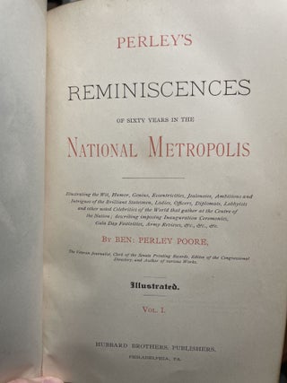 Reminiscences of Sixty Years in the National Metropolis