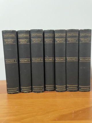 Dramatic Works. Gerhart Hauptmann.
