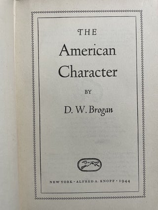 The American Character