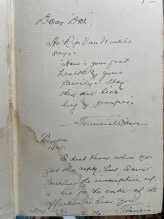 Francis Wilson's Life of Himself