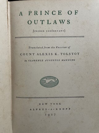 A Prince of Outlaws