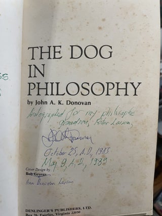 The Dog in Philosophy