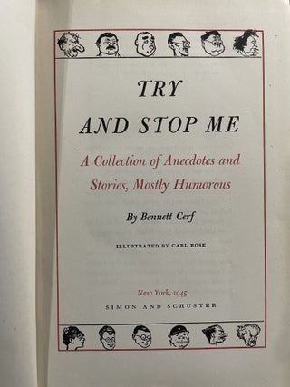 Try and Stop Me