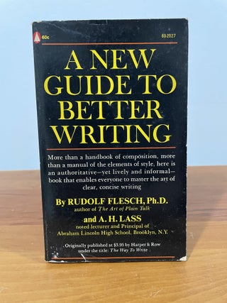 A New Guide to Better Writing