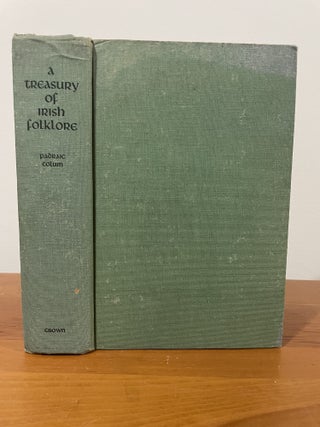 Item #5733 A Treasury of Irish Folklore. Padraic Colum