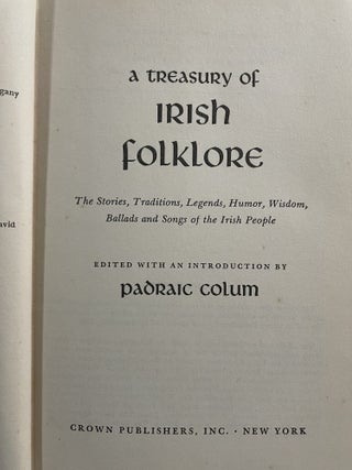 A Treasury of Irish Folklore