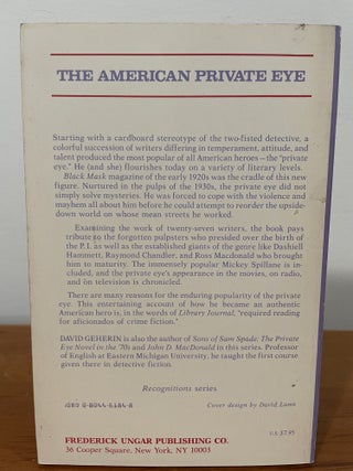 The American Private Eye