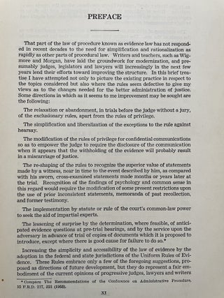 Handbook of the Law of Evidence
