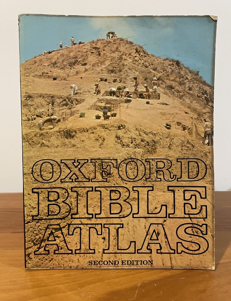 Item #5859 Oxford Bible Atlas. Herbert G. May.