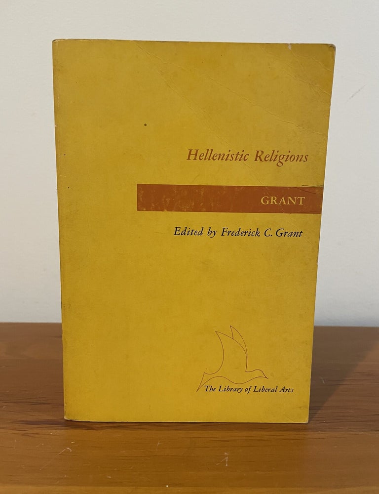 Item #5911 Hellenistic Religions. Frederick C. Grant.