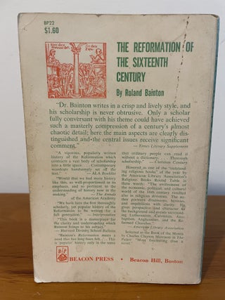 The Reformation of the Sixteenth Century