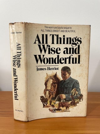 Item #957 All Things Wise and Wonderful. James Herriot